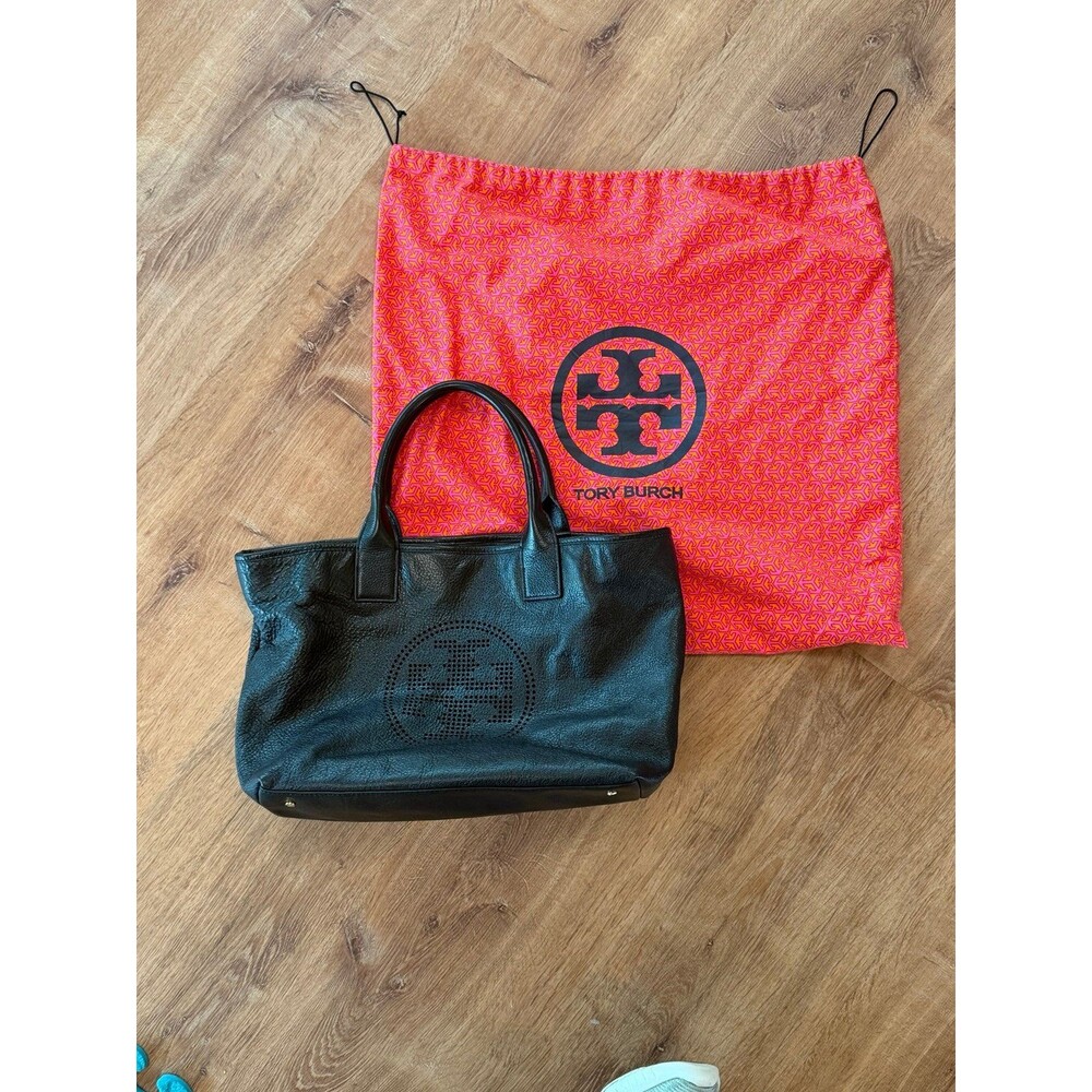 Tory Burch Perforated Logo Handbag with dust bag